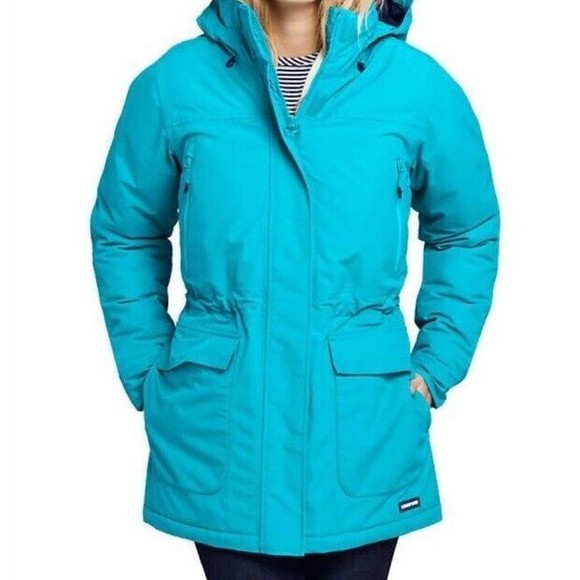 ** 1 Day Only Sale **  LANDS END Womens Parka BRAND NEW - Picture 2 of 14